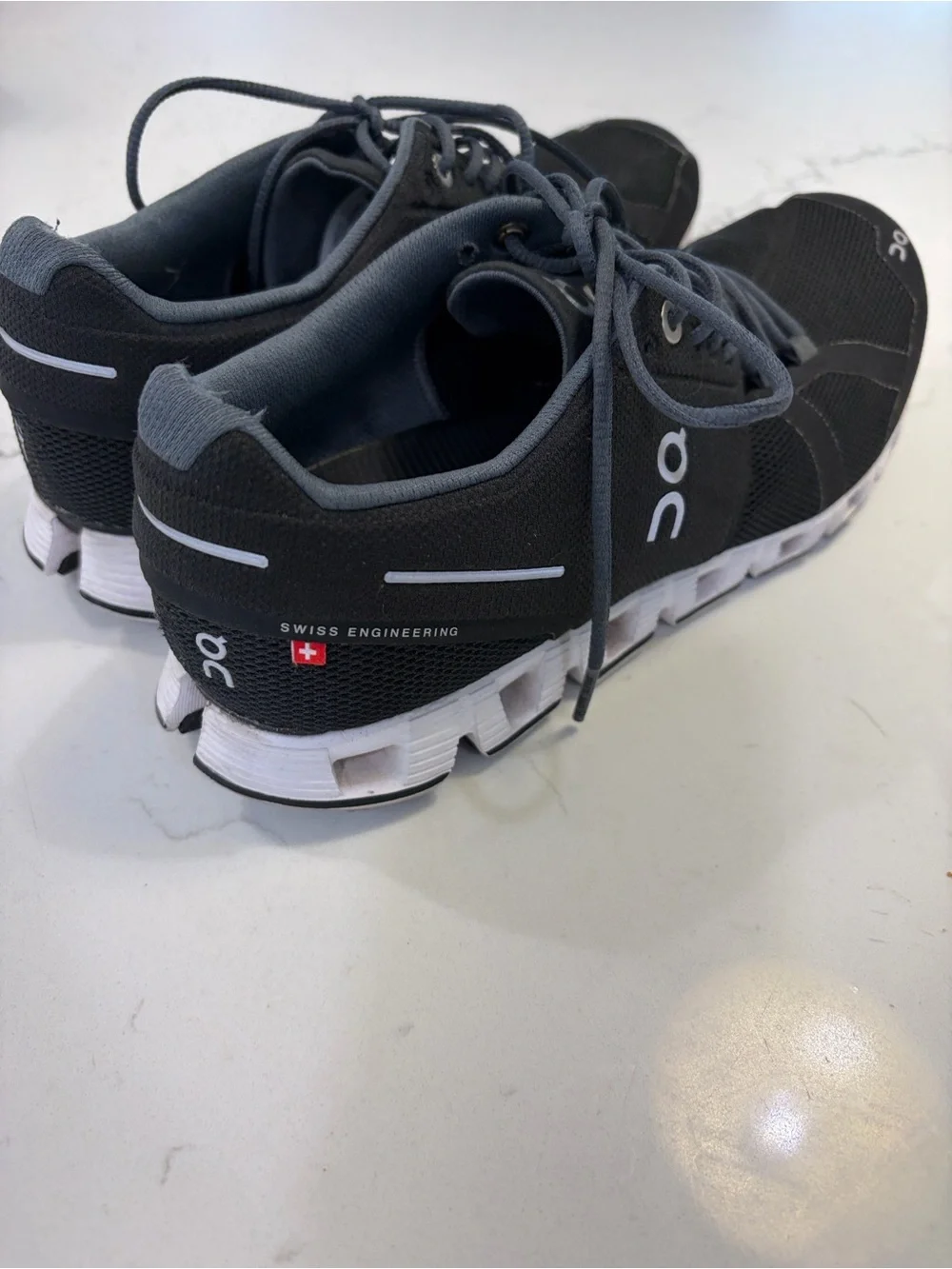 On Running Women’s Athletic Sneakers - Black, White